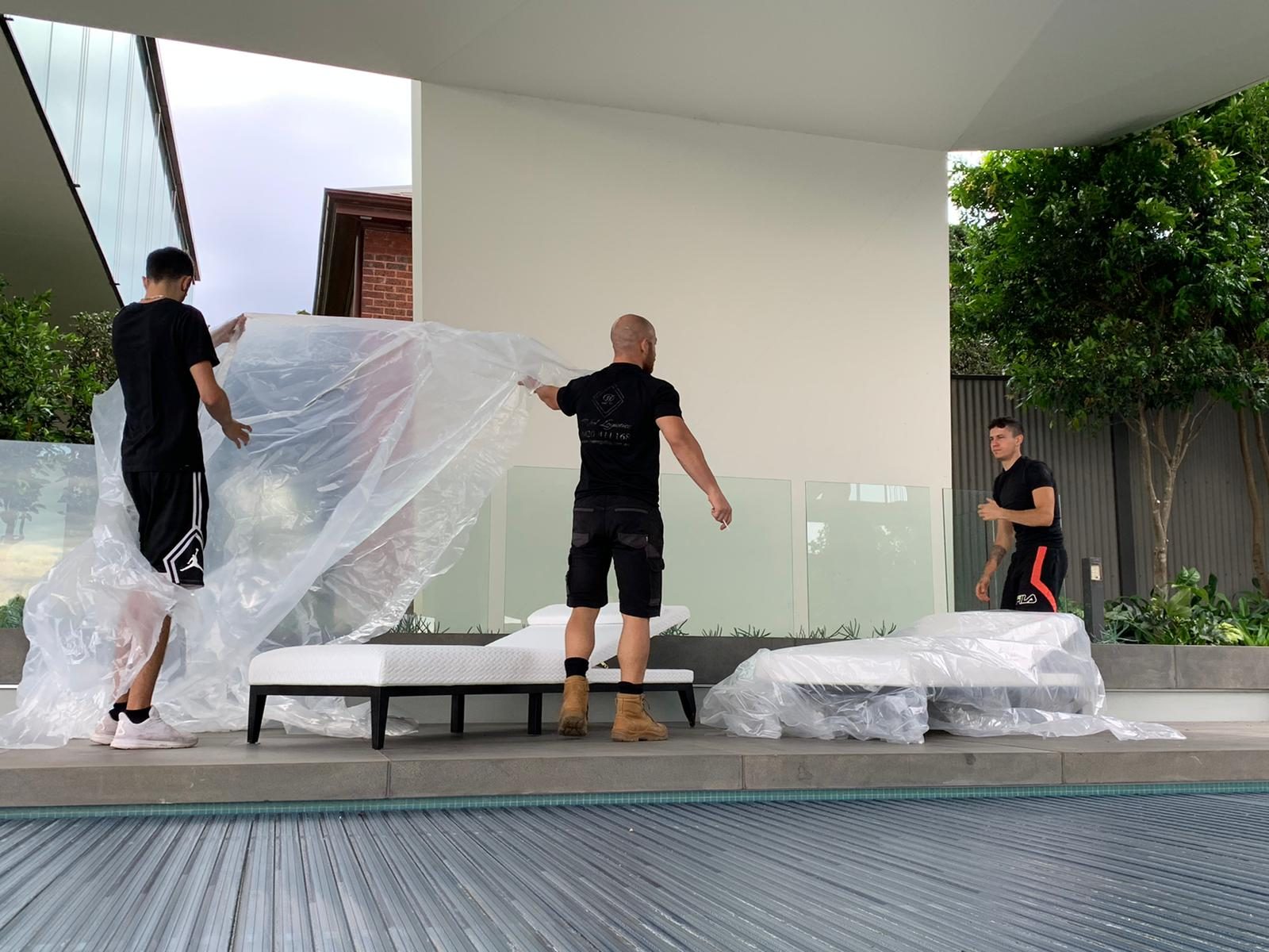 On site with the crew: Poolside handling, protected ground, Melbourne